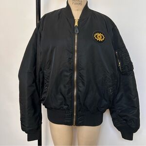 Alpha Industries Black Bomber Jacket